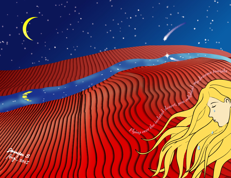 desertdream desert & dream Illustrator art
