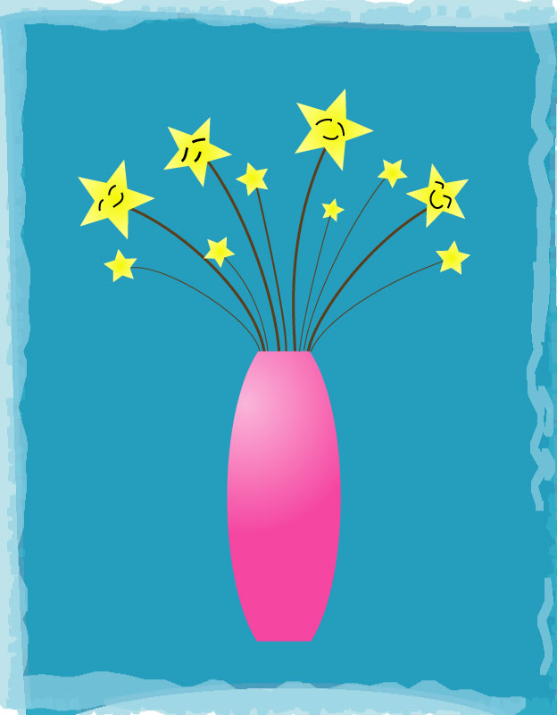 starts in vase