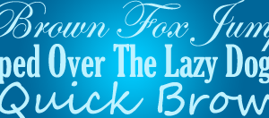 fonts